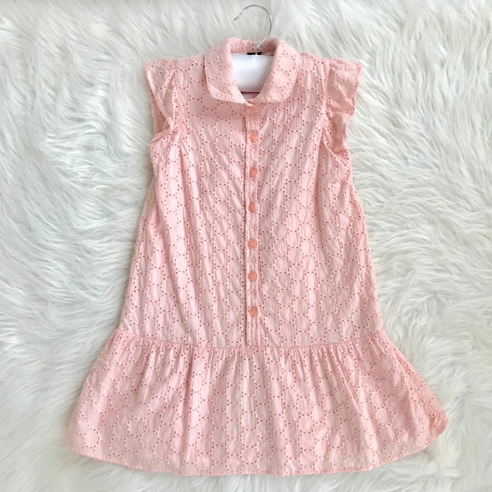 Tea Collection Eyelet Little Girl’s Dress